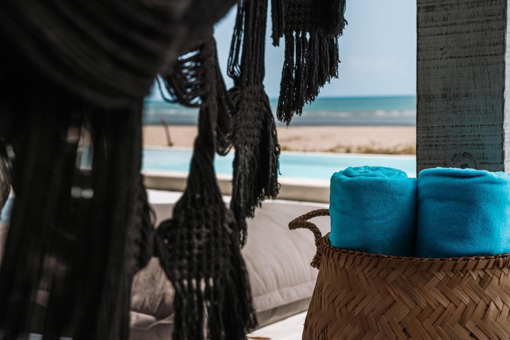 Beach Houses Moitas Amontada Bagian luar foto