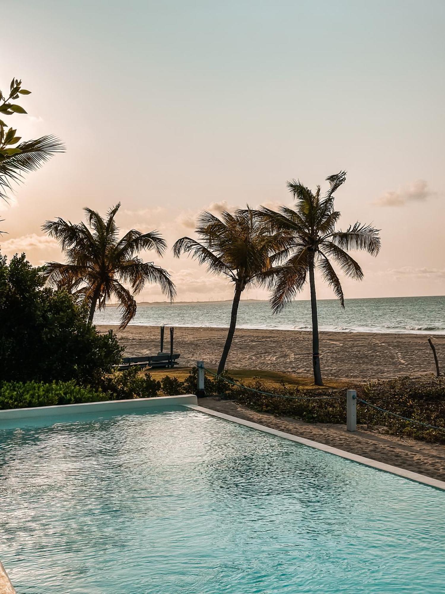 Beach Houses Moitas Amontada Bagian luar foto